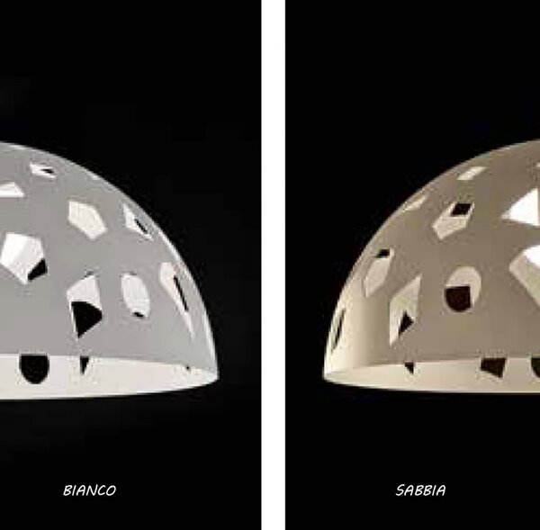 Lampadario moderno illuminando geo sp c1 led metallo taglio laser - Illuminando