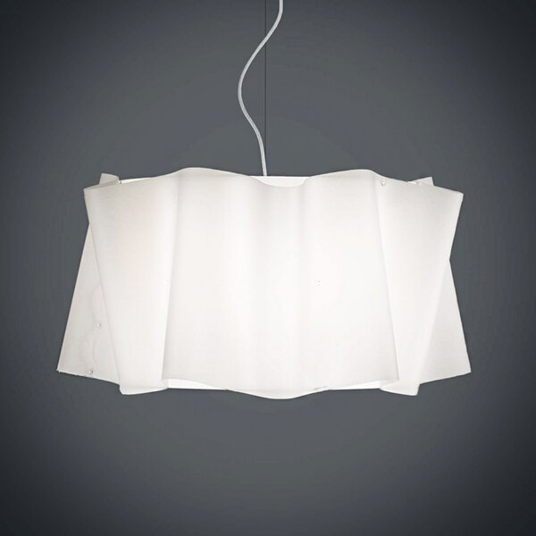 Lampadario linea zero folio s3 60 e27 led polilux sospensione moderna - Linea Zero