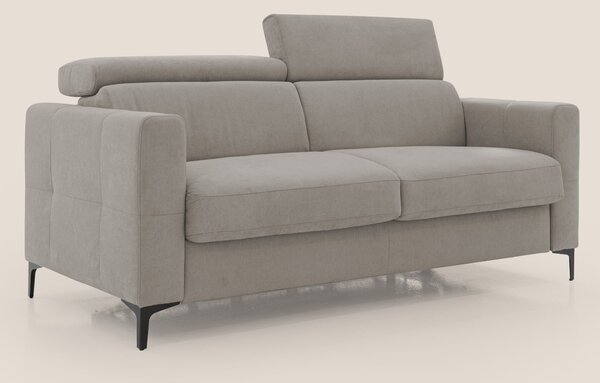 Gardenia divano letto materasso alto 18 cm con poggiatesta reclinabili