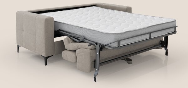 Gardenia divano letto materasso alto 18 cm con poggiatesta reclinabili