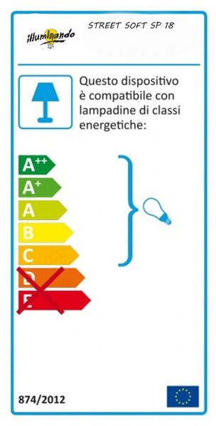 Lampadario classico illuminando street soft sp 18 led sospensione pergamena avorio treccia metallo brunito interni e27 - Illuminando