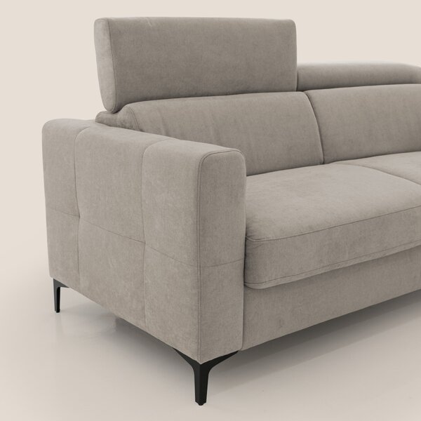 Gardenia divano letto materasso alto 18 cm con poggiatesta reclinabili