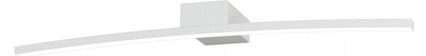 Applique moderno top light curved 1152 am bi led metallo lampada parete - Top Light