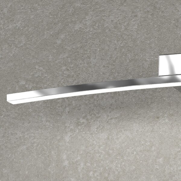 Applique moderna top light curved 1152 ap cr led metallo lampada parete - Top Light