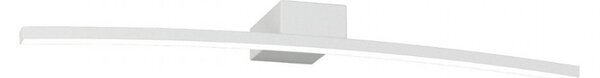 Applique moderno top light curved 1152 ap bi led metallo lampada parete - Top Light