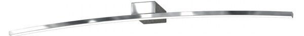 Applique moderna top light curved 1152 ag cr led metallo lampada parete - Top Light