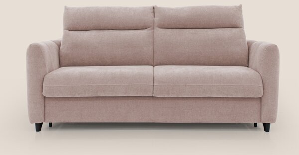 Peonia divano letto scandinavo con materasso H18 cm e morbido e alto s
