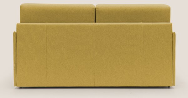 Evans Divano letto matrimoniale in tessuto impermeabile T13 giallo