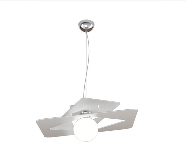 Lampadario moderno top light wacky 1159 s45 e27 led metallo sospensione - Top Light