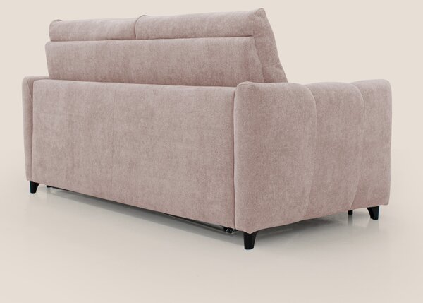 Peonia divano letto scandinavo con materasso H18 cm e morbido e alto s
