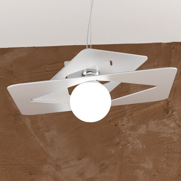 Lampadario moderno top light wacky 1159 s45 e27 led metallo sospensione - Top Light