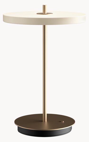 Lampada da tavolo piccola portatile a LED con luce regolabile Asteria Move
