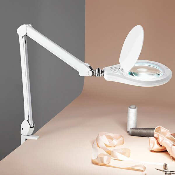 Abat-jour morsetto perenz close 5333 b lc led lampada scrivania dimmerabile touch orientabile - Perenz