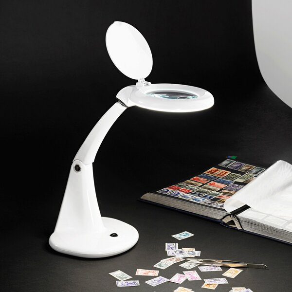 Abat-jour moderna perenz miniclose 5335 b lc led lampada scrivania orientabile - Perenz