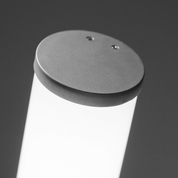 Piantana led sforzin illuminazione pirgos t311.50 dimmerabile alluminio lampada terra moderna - Sforzin Illuminazione