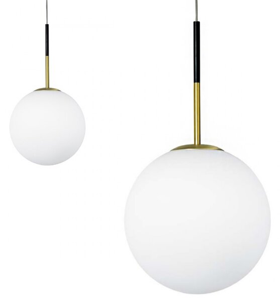 Lampadario classico miloox jugen 1744 70 e27 led vetro metallo - Miloox