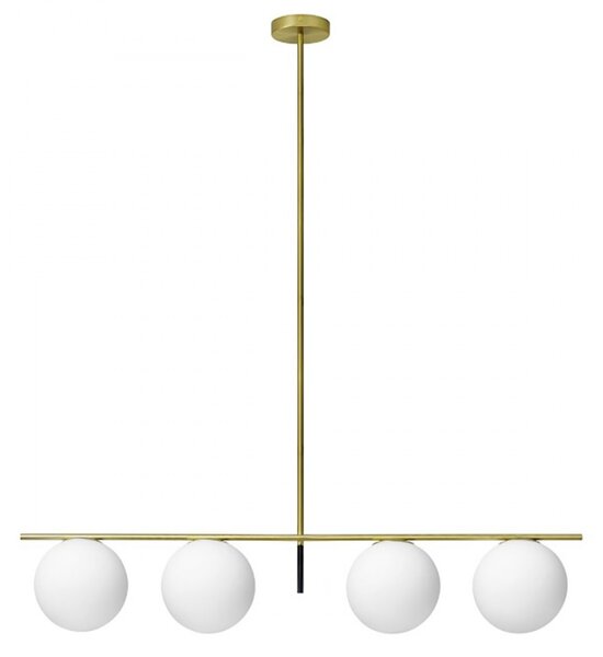 Lampadario classico miloox jugen 1744 68 e27 led metallo vetro - Miloox