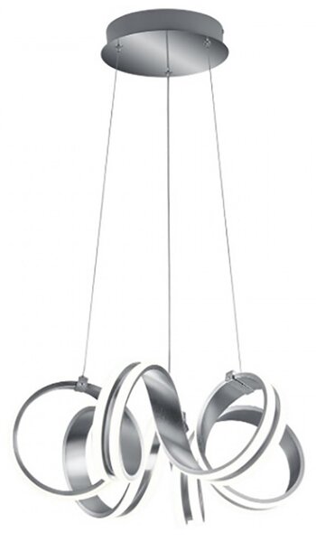 Lampadario trio lighting carrera 38w led 4400lm 3000°k alluminio dimmerabile sospensione ultramoderna interno - Trio Lighting
