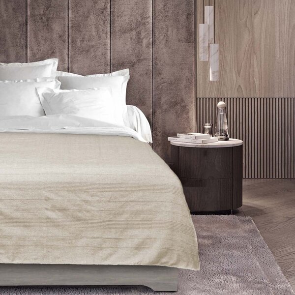 Copriletto beige 220x240 cm Lucile – douceur d'intérieur