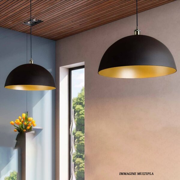Lampadario classico illuminando cupola e27 led metallo monoemissione sospensione - Illuminando