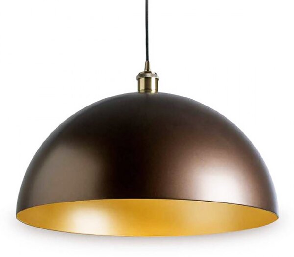 Lampadario classico illuminando cupola e27 led metallo monoemissione sospensione - Illuminando