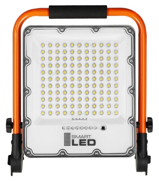 Proiettore LED ricaricabile con stativo LED/50W/3,2V 4500K 5000 mAh IP65 arancione