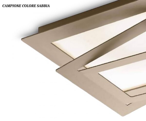 Plafoniera moderna illuminando sky plskyg led metallo lampada soffitto - Illuminando