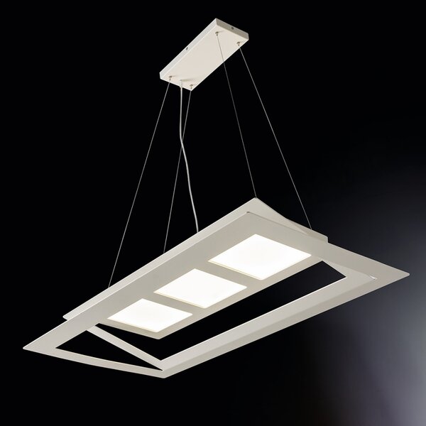 Lampadario moderno illuminando sky spskyresl led gx53 metallo sospensione biemissione - Illuminando