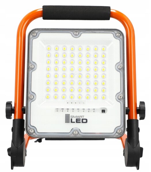 LED Faretto ricaricabile con stativo LED/30W/3,2V 4500K 5000 mAh IP65 arancione