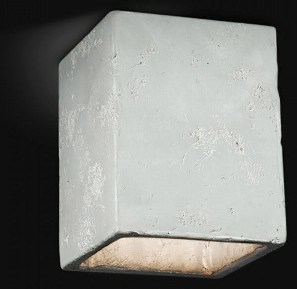 Plafoniera toscot montecristo 1102 gu10 led ip20 maiolica toscana terracotta lampada soffitto interno - Toscot