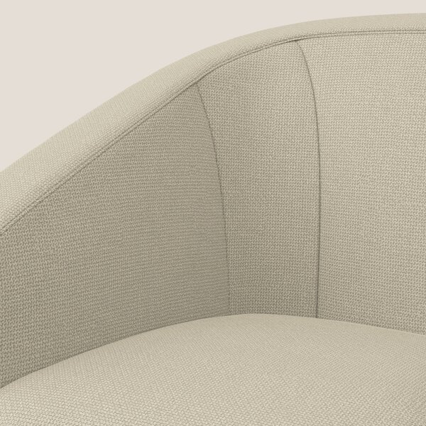 Cloe Poltroncina in tessuto smacchiabile con acqua QuickClean T08 pann