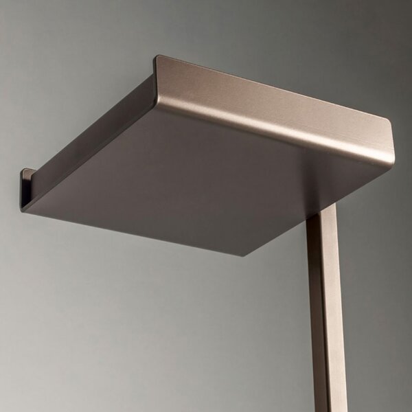 Piantana moderna illuminando focus focussl gx53 led metallo diffusore orientabile terra - Illuminando