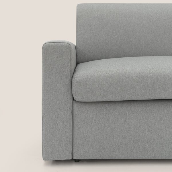 Kansas Divano letto matrimoniale alto 20 cm in tessuto impermeabile mi