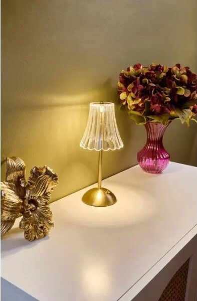 Atmosphera - Lampada da tavolo touch a LED ANETH LED/3,7V 1800 mAh