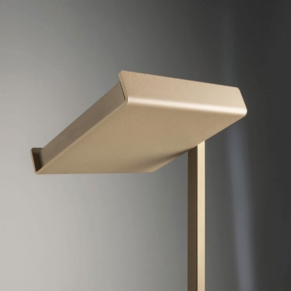 Piantana moderna illuminando focus focussl gx53 led metallo diffusore orientabile terra - Illuminando