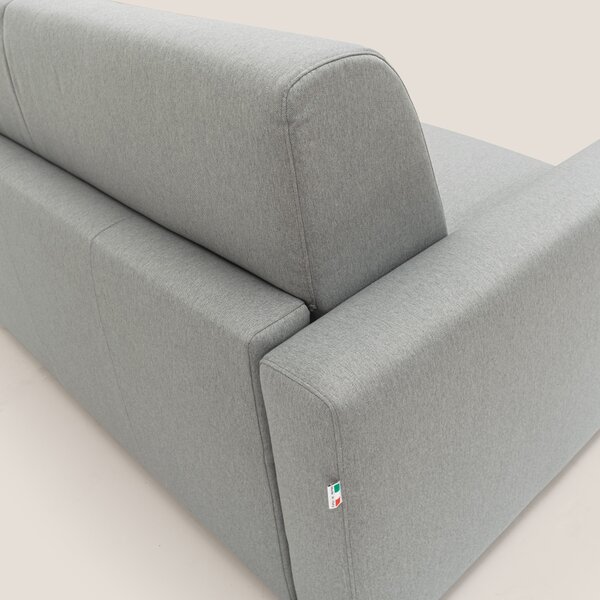 Kansas Divano letto matrimoniale alto 20 cm in tessuto impermeabile mi