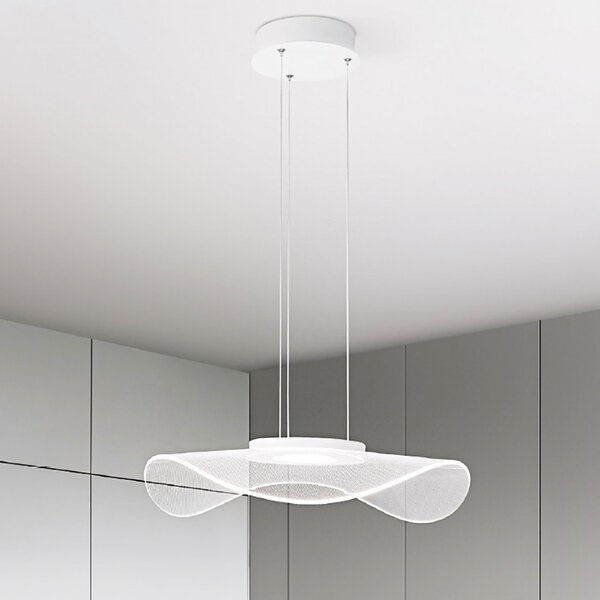 Lampadario moderno perenz medusa 6866 b lc led sospensione acrilico - Perenz