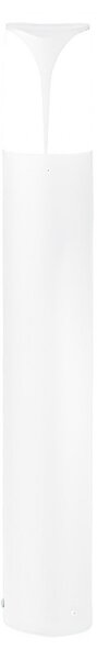 Lampioncino gea led stele ges712 e27 led ip44 h80 alluminio bianco lampada terra moderna esterno - Gea Led