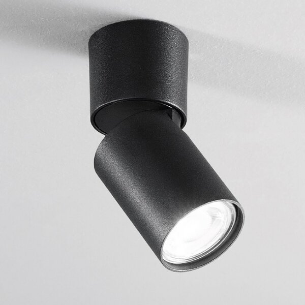 Plafoniera moderno perenz connect 6810 n led gu10 lampada soffitto alluminio orientabile - Perenz
