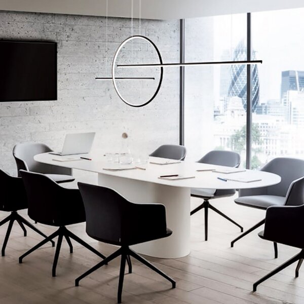 Lampadario moderno redo group giotto 01 1737 01 1850 led dimmerabile sospensione - Redo Group