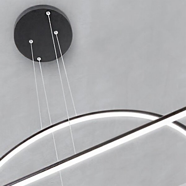 Lampadario moderno redo group giotto 01 1737 01 1850 led dimmerabile sospensione - Redo Group