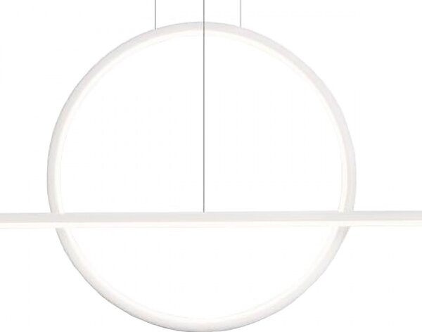 Lampadario moderno redo group giotto 01 1734 01 1847 led alluminio dimmerabile - Redo Group
