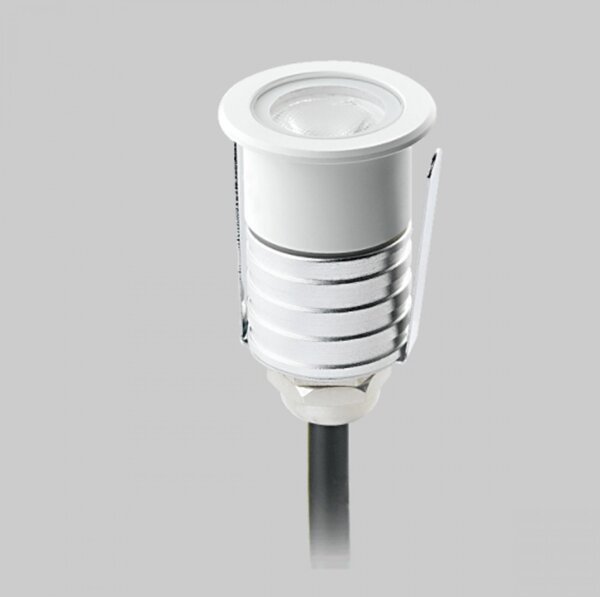 Faretto incasso led moderno pan international miniled rounded alluminio spot calpestabile - Pan International