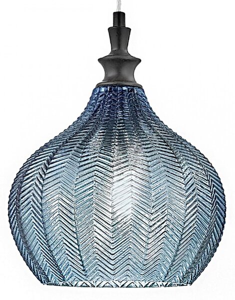 Lampadario moderno gea luce cleofe s3 e27 led vetro multicolor lampada sospensione - Gea Luce