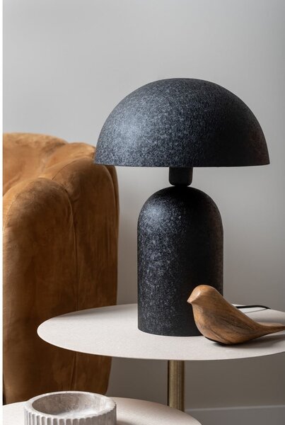 Lampada da tavolo nera (altezza 43 cm) Boaz - Leitmotiv