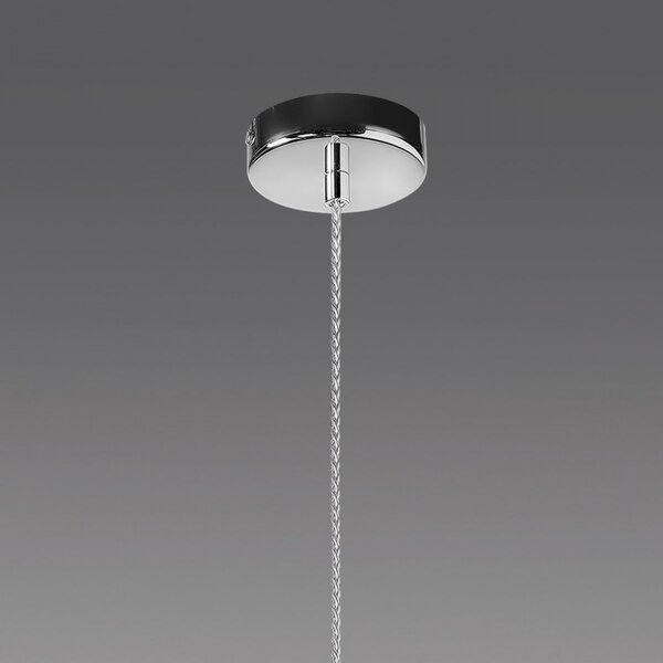 Lampadario classico gea luce cleofe s12 e27 led vetro ocra lampada sospensione - Gea Luce