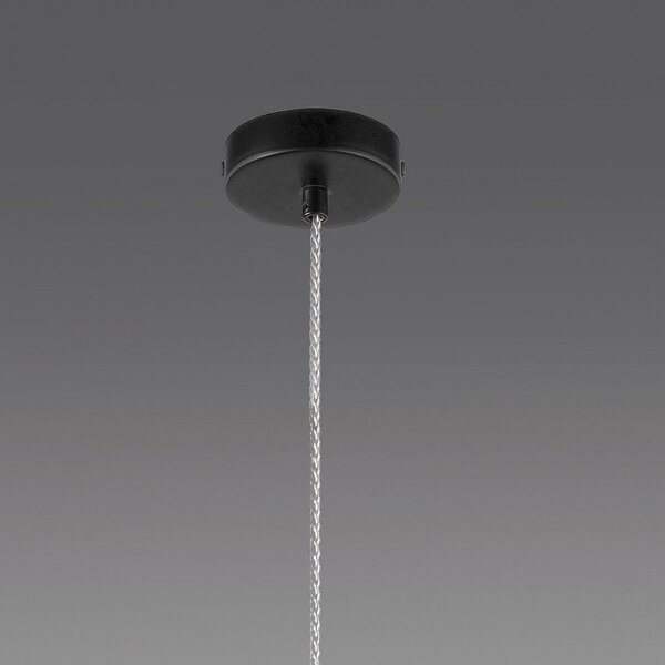 Lampadario moderno gea luce cleofe s12 e27 led vetro cobalto lampada sospensione - Gea Luce