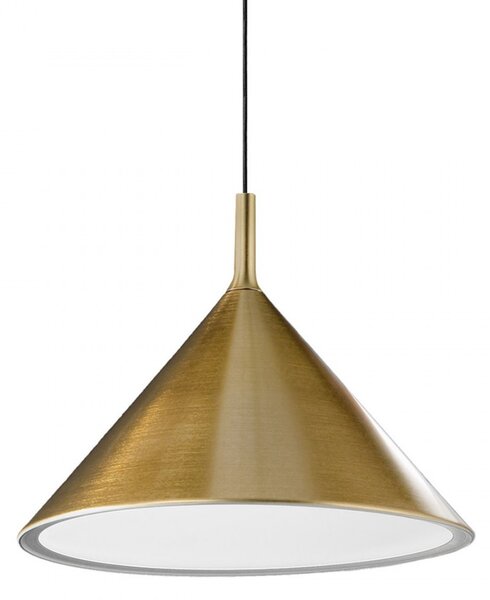 Sospensione ottone gea luce barbie sp e27 led alluminio lampada soffitto classica rustica - Gea Luce