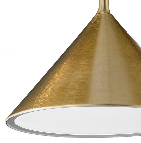 Sospensione ottone gea luce barbie sp e27 led alluminio lampada soffitto classica rustica - Gea Luce