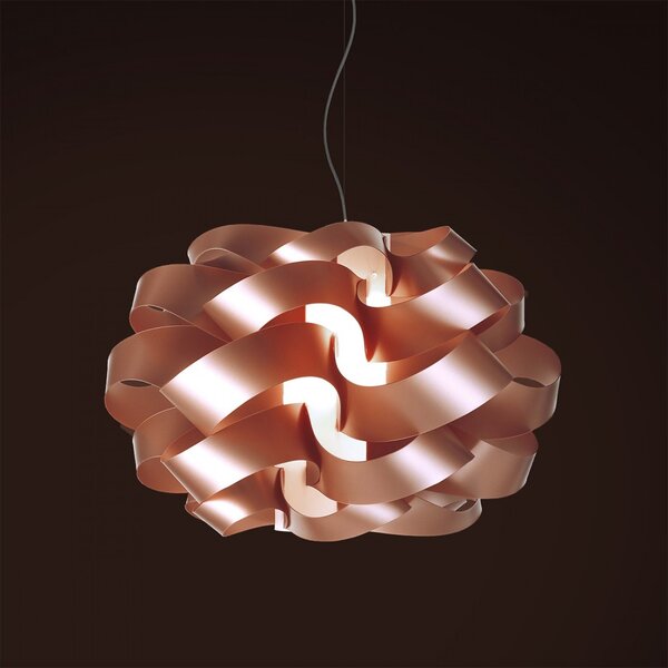 Lampadario linea zero cloud s60 e27 led rame polilux lampada soffitto ultramoderna - Linea Zero